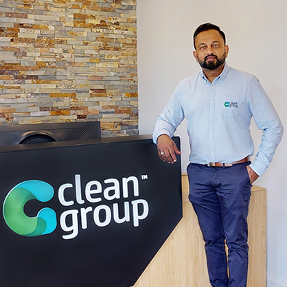 Suji Siv - Founder and CEO of Cleaning Company, Clean Group