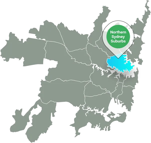 Northern Sydney suburbs