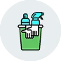 Gym Cleaning Icon