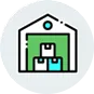 Warehouse Cleaning Icon