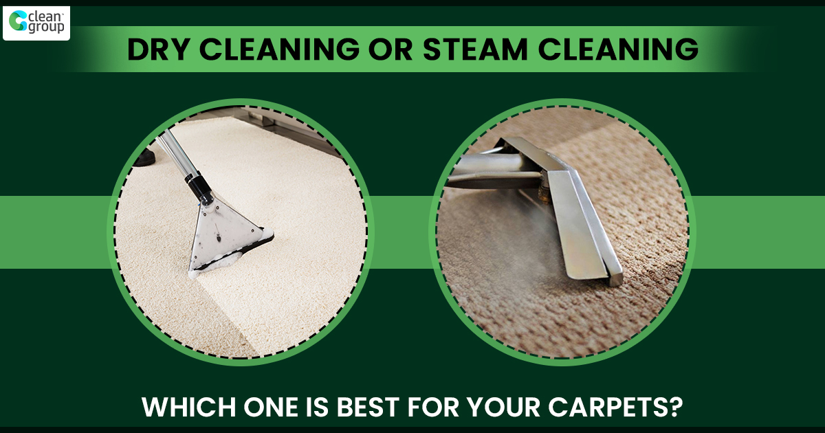 Dry Cleaning or Steam Cleaning Which One is Best For Your Carpets