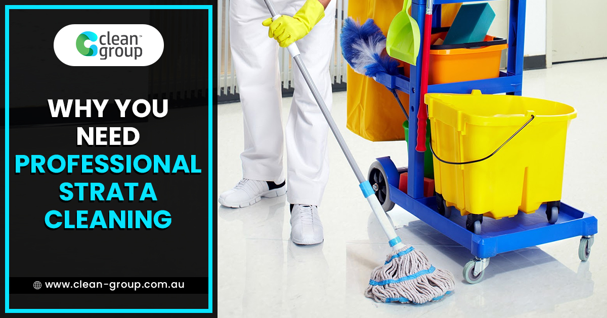 Why You Need Professional Strata Cleaning