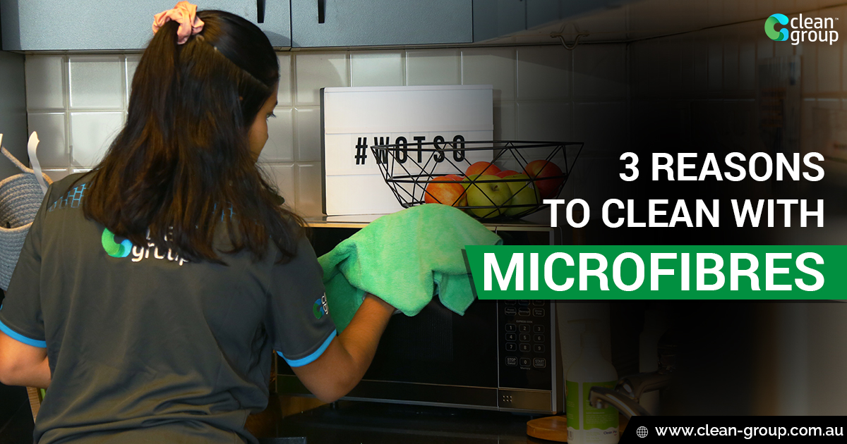 3 Reasons to Clean with Microfibres