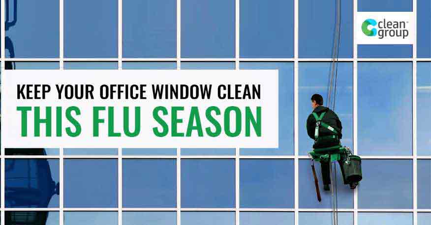 Keep Your Workplace Window Clean This Flu Season