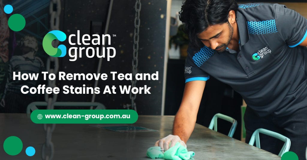 How to Remove Tea and Coffee Stains at Work (From Carpet, Keyboard, Floors and Furniture)
