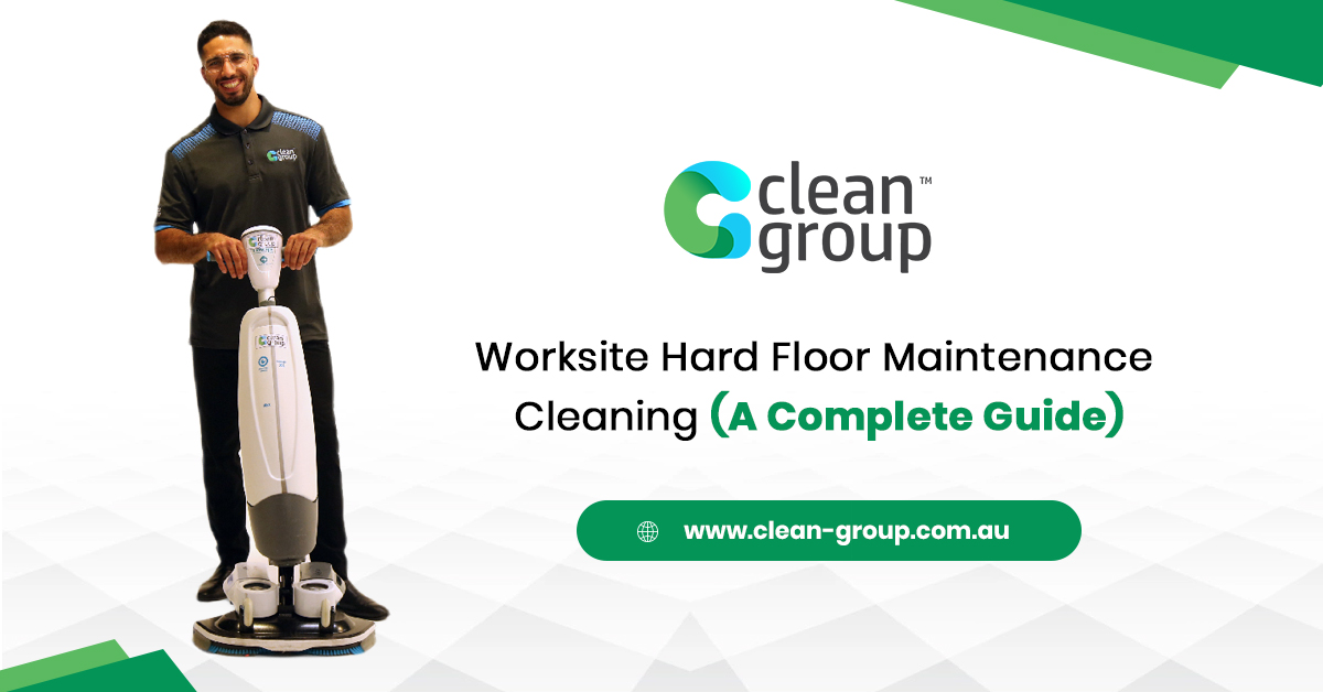 Worksite Hard Floor Maintenance Cleaning