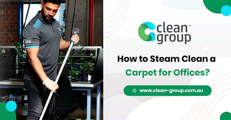 How to Steam Clean a Carpet for Offices