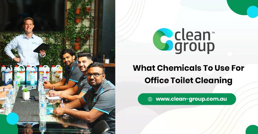 What chemicals to use for office toilet cleaning