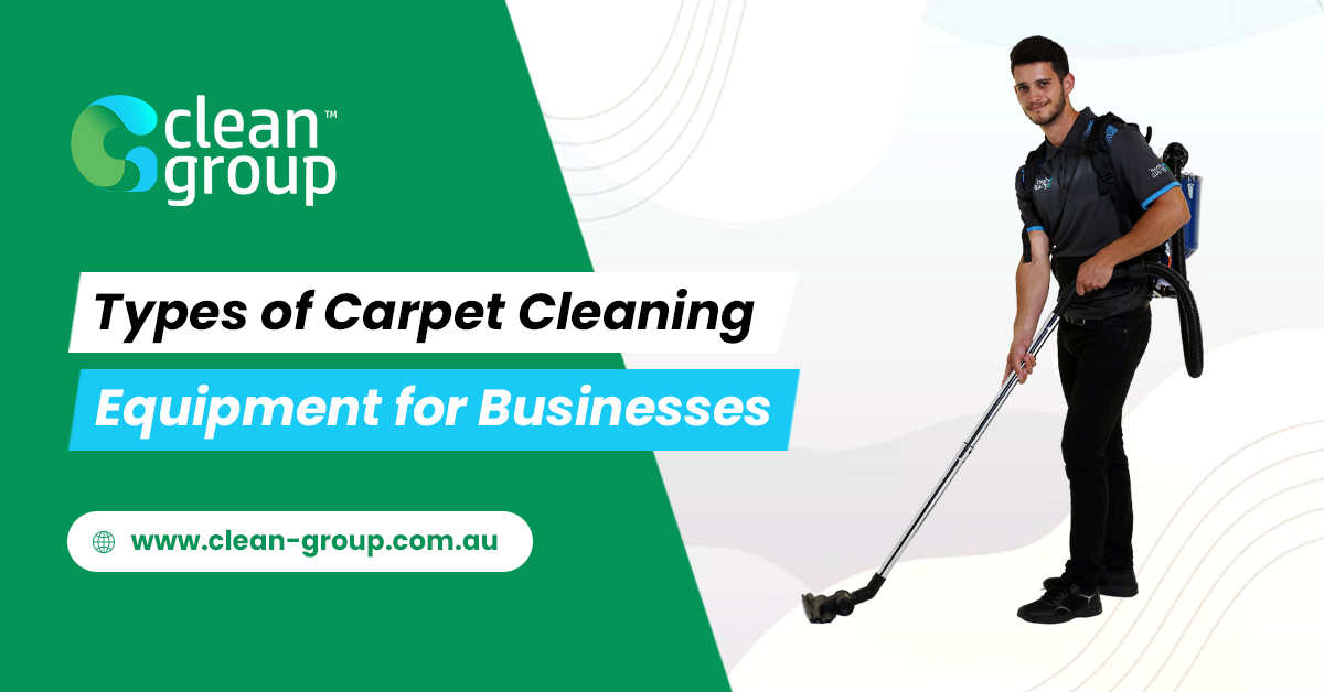 Types of Carpet Cleaning Equipment for Businesses 