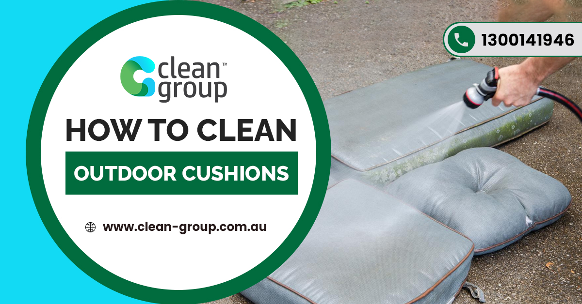 How to Clean Outdoor Cushions