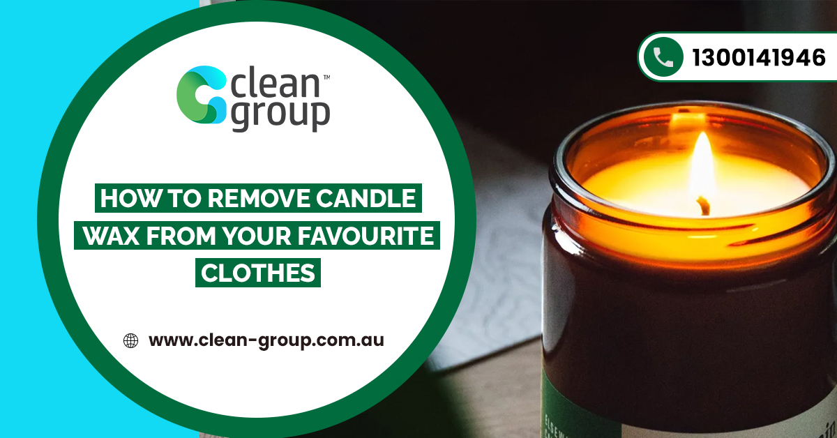 How to Remove Candle Wax from Your Favourite Clothes