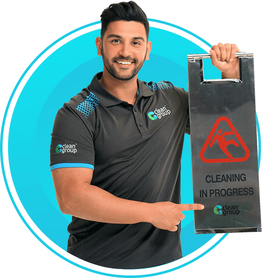 Expert performing Cleaning