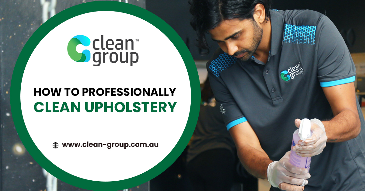 How to Professionally Clean Upholstery 