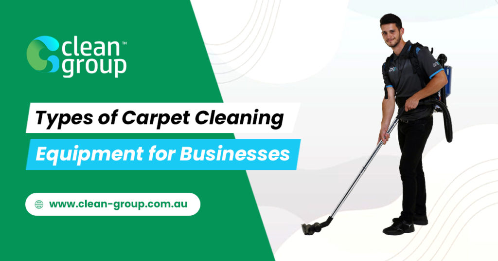 Types of Carpet Cleaning Equipment for Businesses