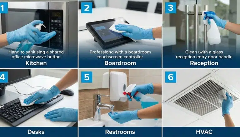 office deep cleaning areas