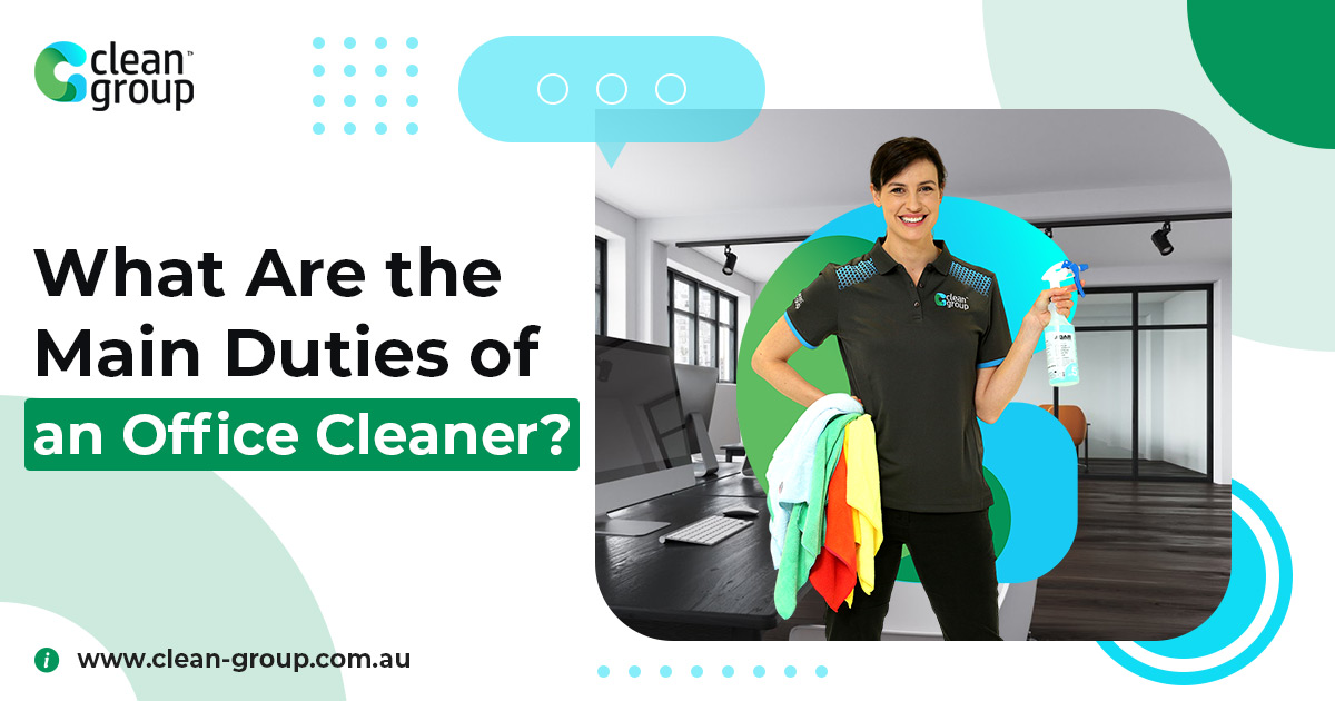 What Are the Main Duties of an Office Cleaner